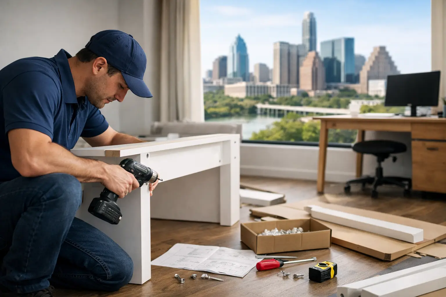Desk Assembly Service Near Me in Austin