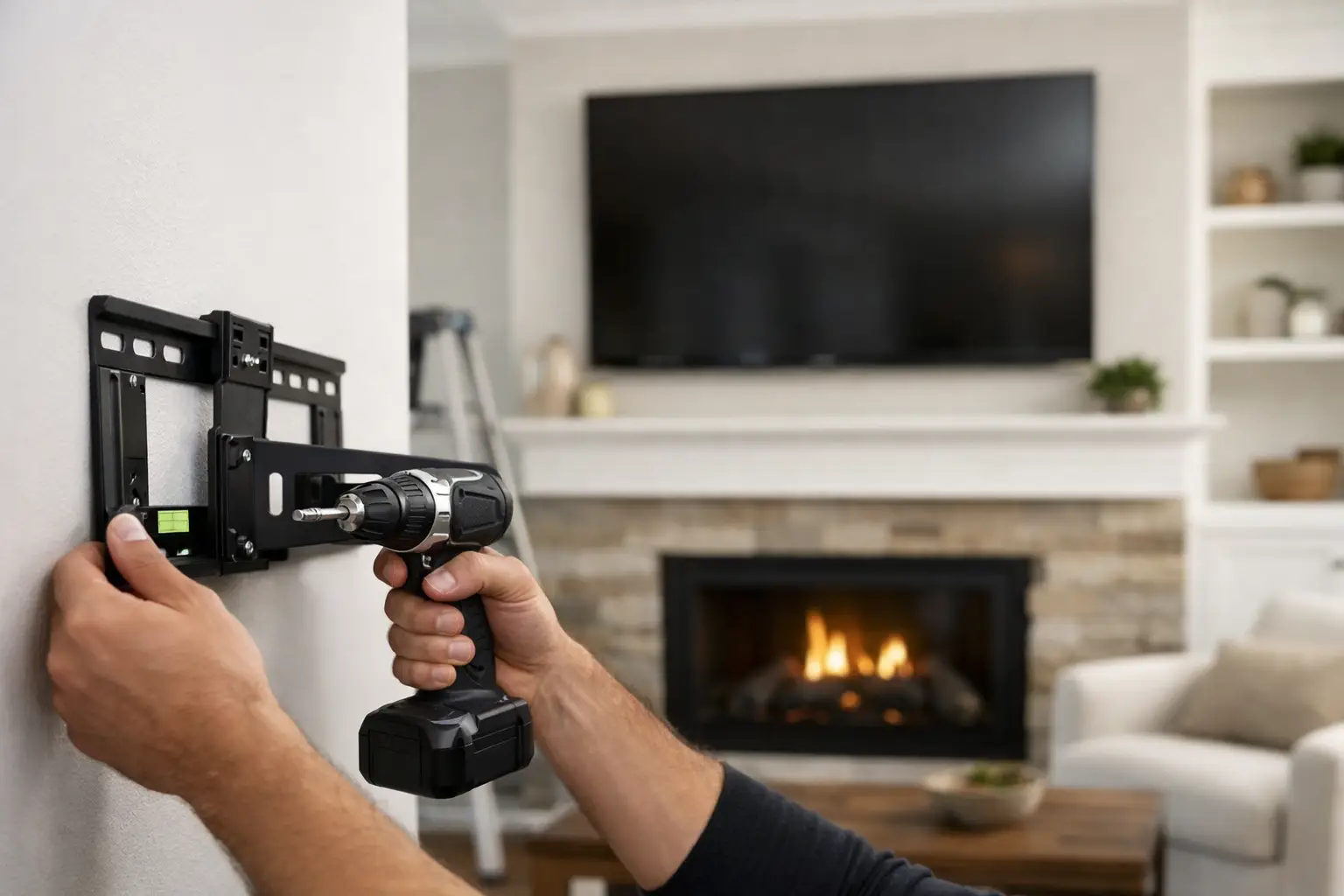 How to Mount TV Above Fireplace Safely