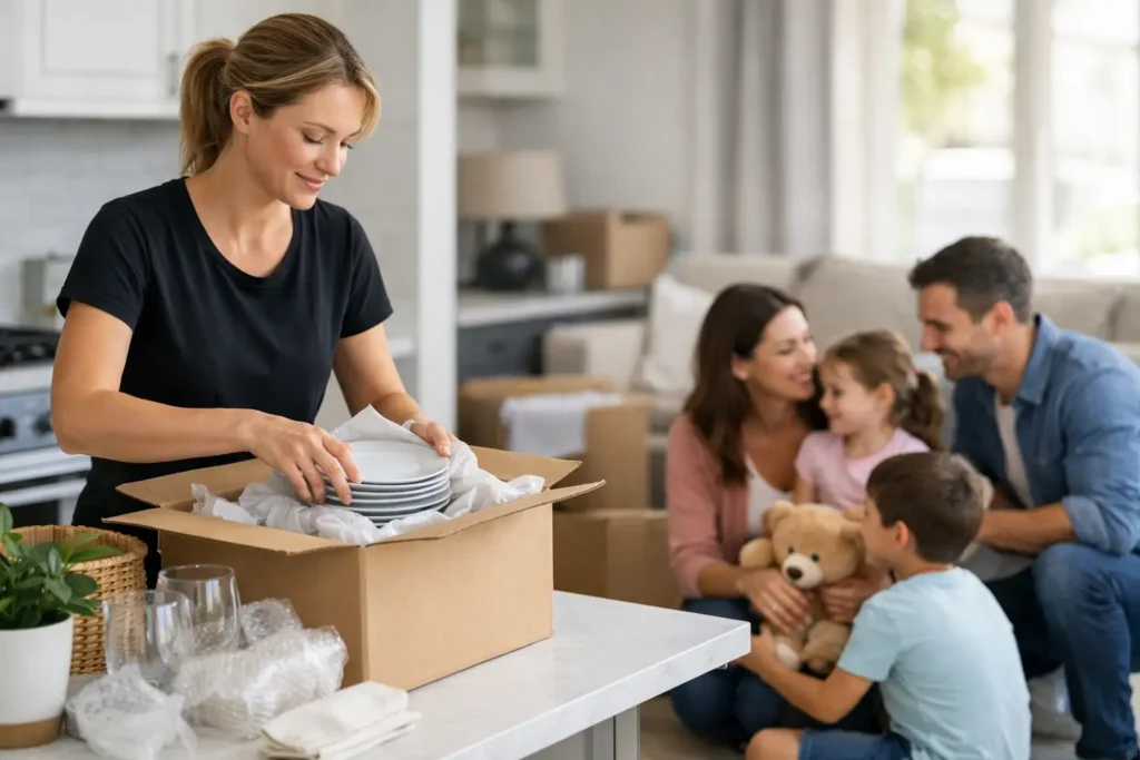 Why Unpacking Service for Busy Families Helps